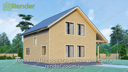 Проект  Площадь: 119, Размер: 8х9