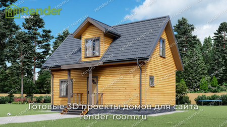 Проект  Площадь: 78,76, Размер: 6х9