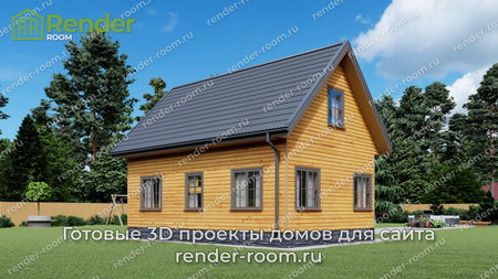 Проект  Площадь: 78,76, Размер: 6х9