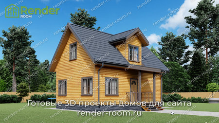 Проект  Площадь: 78,76, Размер: 6х9