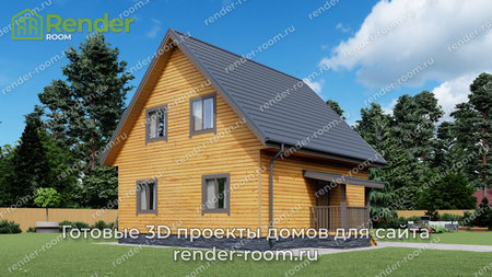 Проект  Площадь: 108, Размер: 8х8