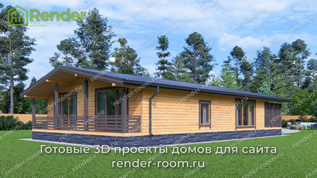 Проект  Площадь: 96, Размер: 9х12