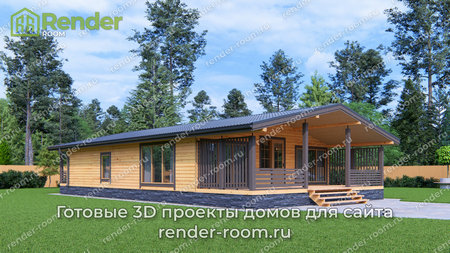 Проект  Площадь: 96, Размер: 9х12