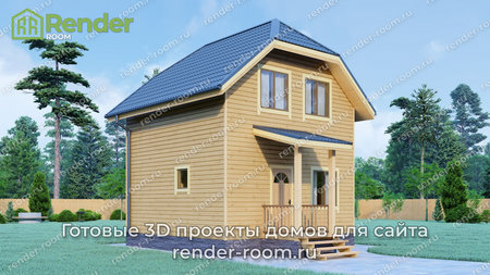 Проект  Площадь: 60, Размер: 6х6