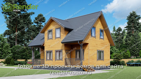 Проект  Площадь: 108, Размер: 7х10