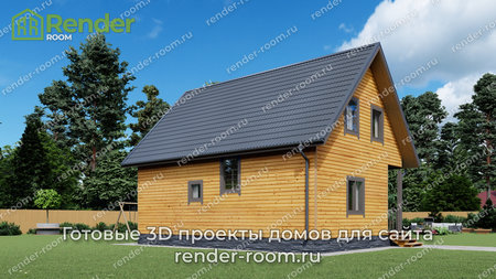 Проект  Площадь: 108, Размер: 7х10