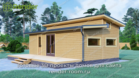 Проект  Площадь: 32, Размер: 5х9