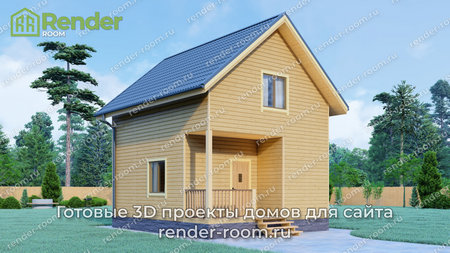 Проект  Площадь: 64, Размер: 6х7