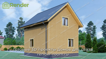 Проект  Площадь: 64, Размер: 6х7