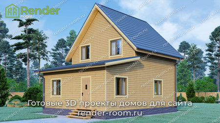 Проект  Площадь: 87, Размер: 7х9