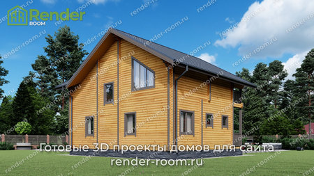 Проект П-1044 Площадь: 104, Размер: 8х10