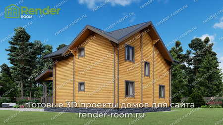 Проект П-1045 Площадь: 124, Размер: 10х10