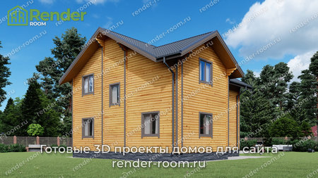 Проект П-1045 Площадь: 124, Размер: 10х10