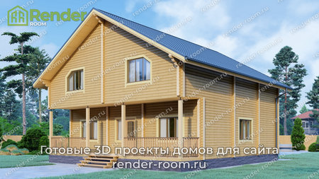 Проект П-1046 Площадь: 200, Размер: 11х11