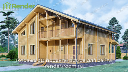 Проект  Площадь: 158, Размер: 10х11