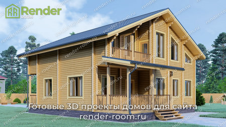 Проект  Площадь: 158, Размер: 10х11