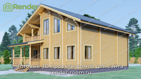 Проект  Площадь: 158, Размер: 10х11