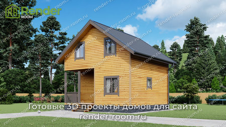 Проект  Площадь: 83,74, Размер: 7х7