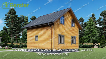 Проект  Площадь: 83,74, Размер: 7х7