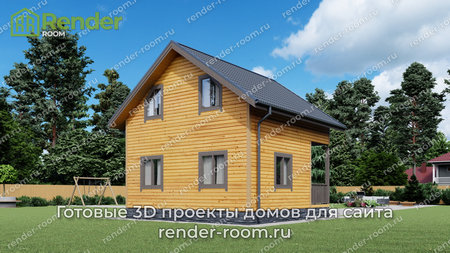 Проект  Площадь: 83,74, Размер: 7х7