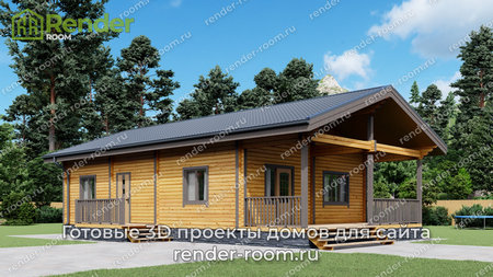 Проект  Площадь: 83, Размер: 8х12