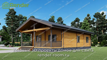 Проект  Площадь: 83, Размер: 8х12