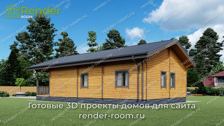 Проект  Площадь: 83, Размер: 8х12