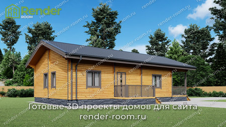 Проект  Площадь: 83, Размер: 8х12