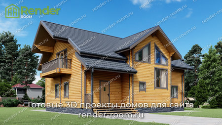 Проект  Площадь: 186, Размер: 12х13