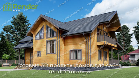 Проект  Площадь: 186, Размер: 12х13