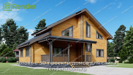 Проект  Площадь: 173, Размер: 10х13