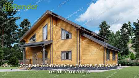 Проект  Площадь: 173, Размер: 10х13