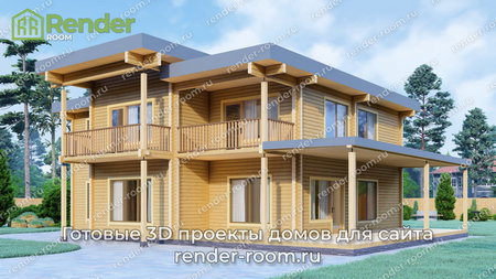 Проект  Площадь: 221, Размер: 11х13