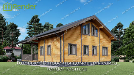 Проект  Площадь: 70, Размер: 8х10