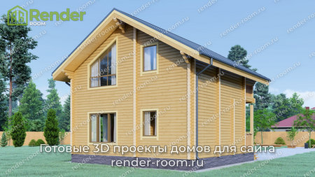 Проект  Площадь: 87, Размер: 8х8