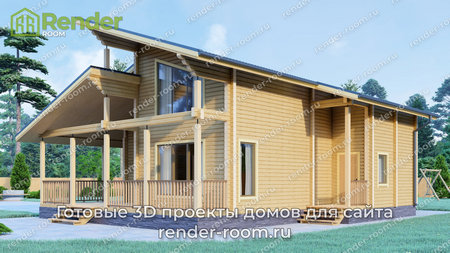 Проект  Площадь: 188, Размер: 11х15