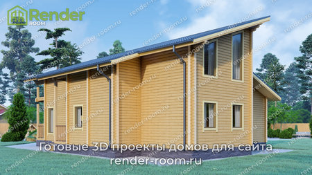 Проект  Площадь: 188, Размер: 11х15