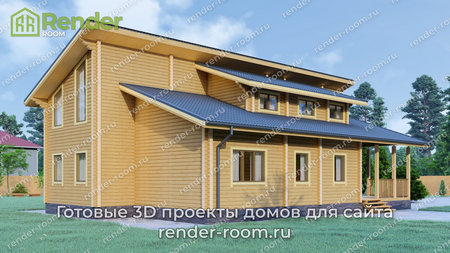 Проект  Площадь: 188, Размер: 11х15