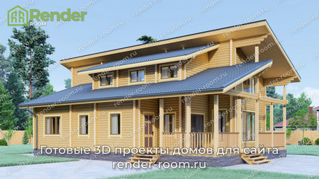 Проект  Площадь: 188, Размер: 11х15