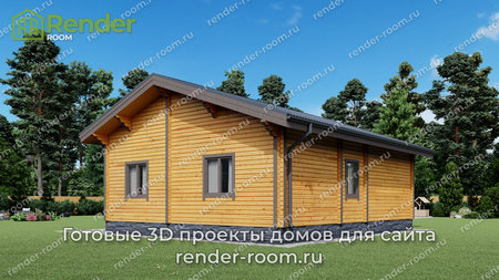 Проект  Площадь: 71, Размер: 10х11