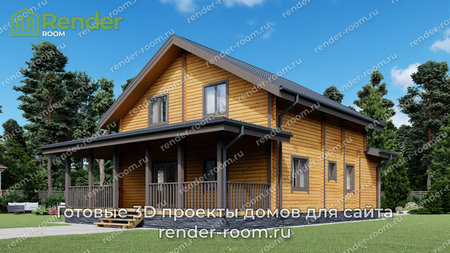 Проект  Площадь: 135, Размер: 9х11