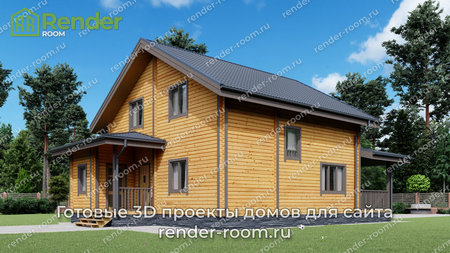 Проект  Площадь: 135, Размер: 9х11