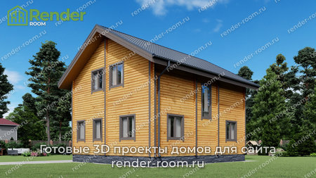 Проект  Площадь: 121, Размер: 8х9