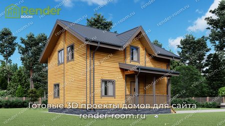 Проект  Площадь: 121, Размер: 8х9