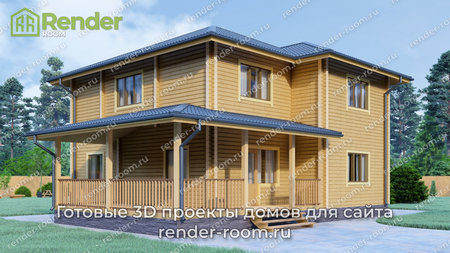 Проект П-1065 Площадь: 173, Размер: 11х11