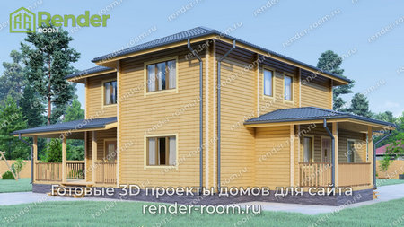 Проект П-1065 Площадь: 173, Размер: 11х11