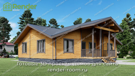 Проект  Площадь: 92, Размер: 9х13