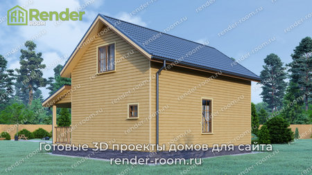 Проект  Площадь: 100,23, Размер: 6х9