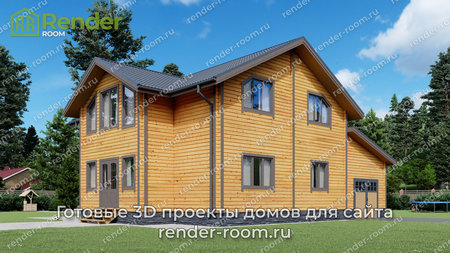 Проект П-1070 Площадь: 166, Размер: 11х14