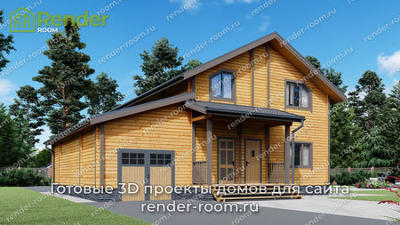 Проект П-1070 Площадь: 166, Размер: 11х14